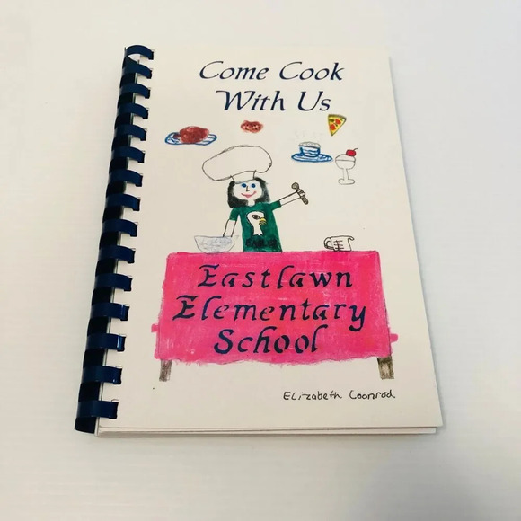 Vintage Y2K Cookbook, Come Cook with Us School Fundraising Cookbook - Picture 1 of 9